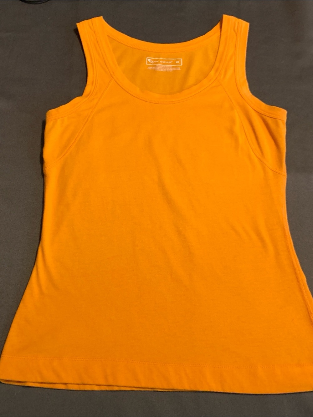 Women’s XS Tek Gear Tank Top in Bright Orange